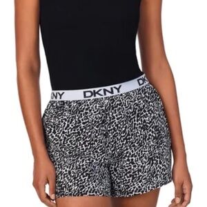 DKNY Black and White Tank & Short Set